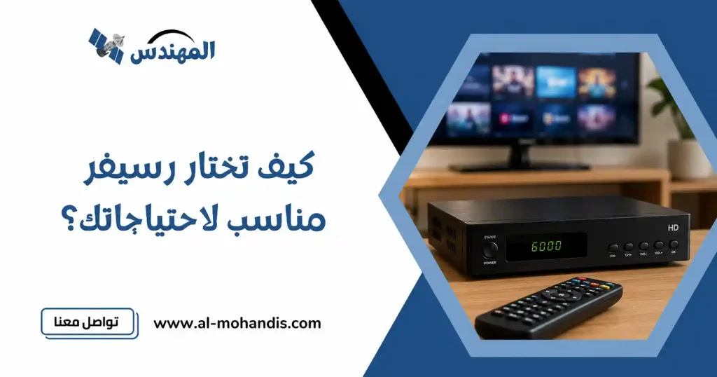 كيف تختار رسيفر مناسب لاحتياجاتك؟